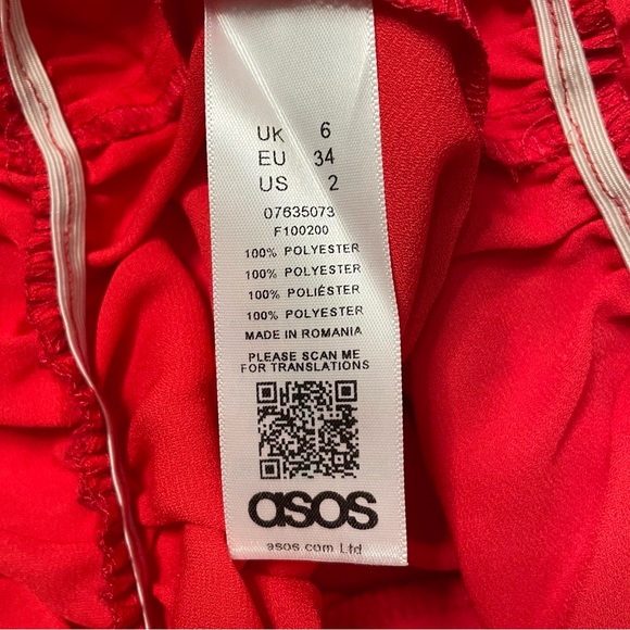 ASOS open back party romper - Picture 7 of 9